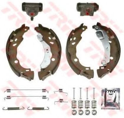 комплект спирачна челюст BK1749