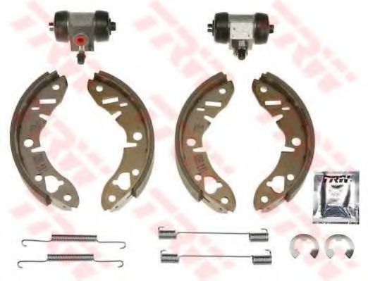 комплект спирачна челюст BK1852