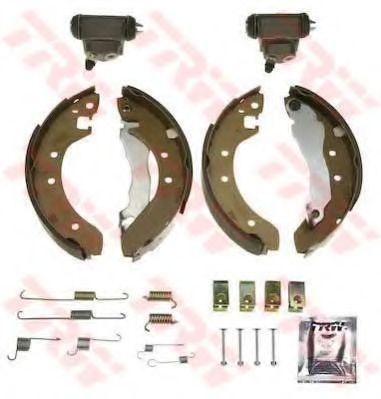 комплект спирачна челюст BK1857