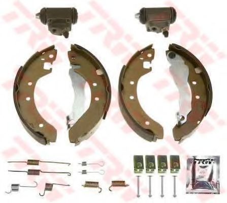 комплект спирачна челюст BK1858