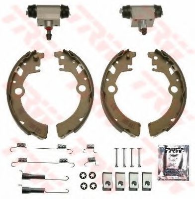 комплект спирачна челюст BK2930