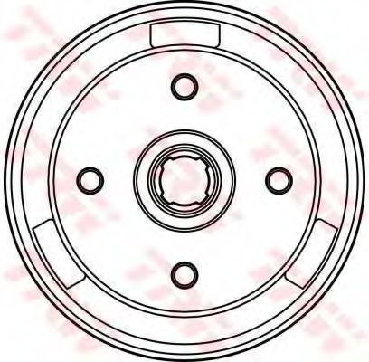 спирачен барабан DB4046