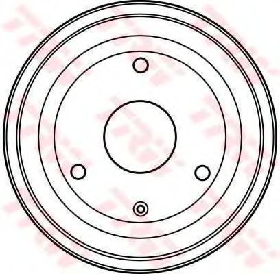 спирачен барабан DB4079