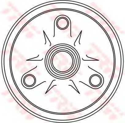 спирачен барабан DB4122