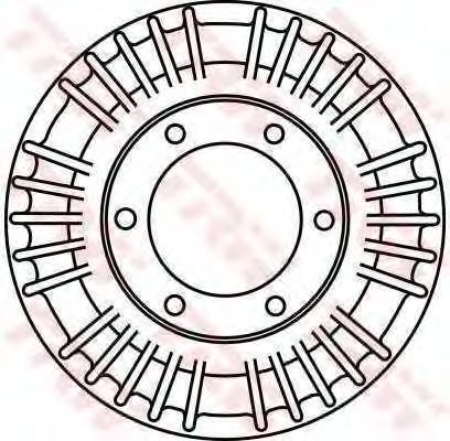 спирачен барабан DB4125