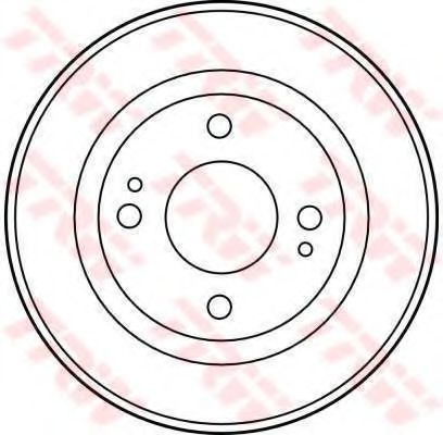 спирачен барабан DB4169