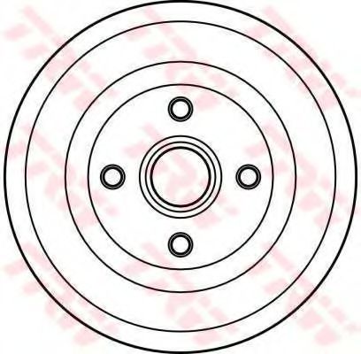 спирачен барабан DB4179