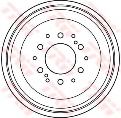 спирачен барабан DB4389