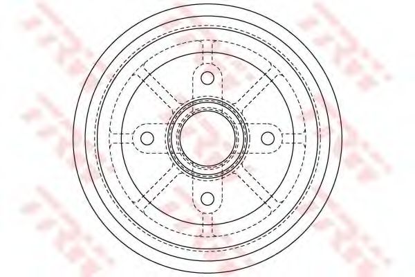 спирачен барабан DB4414MR