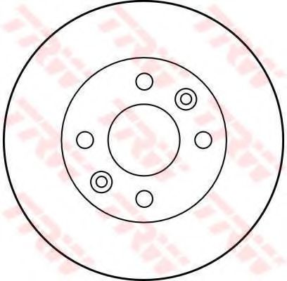 спирачен диск DF1009