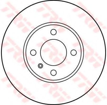 спирачен диск DF1560