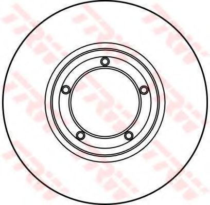 спирачен диск DF1618