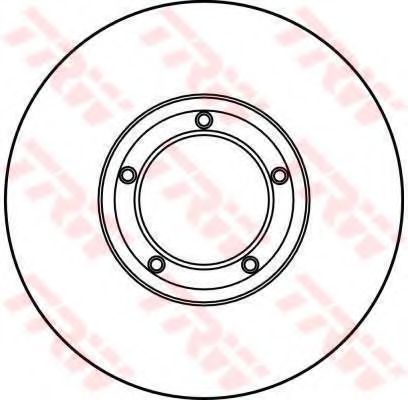 спирачен диск DF1619