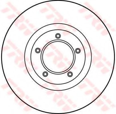 спирачен диск DF1640