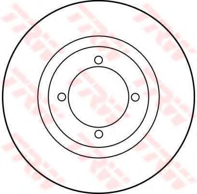 спирачен диск DF1661