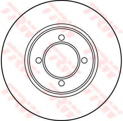 спирачен диск DF1911