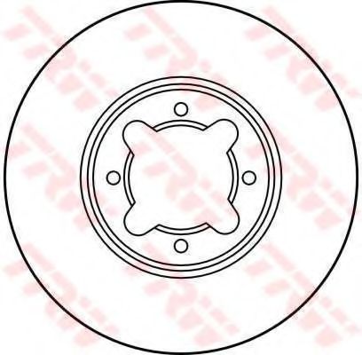 спирачен диск DF1928