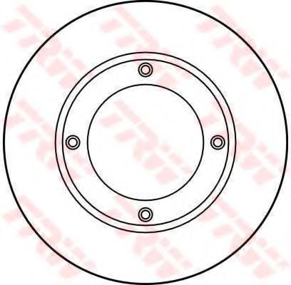 спирачен диск DF1971