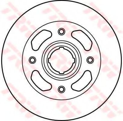 спирачен диск DF1986