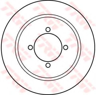 спирачен диск DF1990