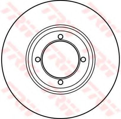 спирачен диск DF1992