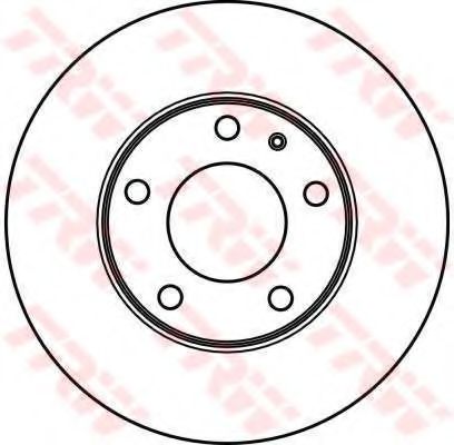спирачен диск DF2551
