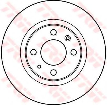 спирачен диск DF2577