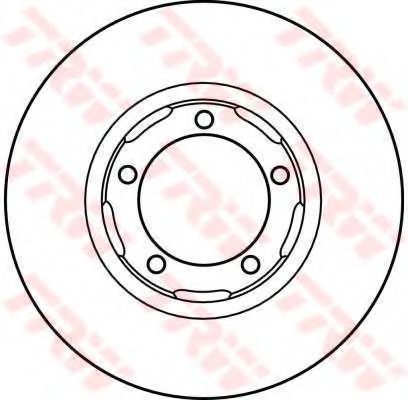 спирачен диск DF2609