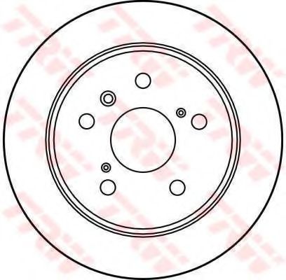 спирачен диск DF2661