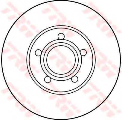 спирачен диск DF2692