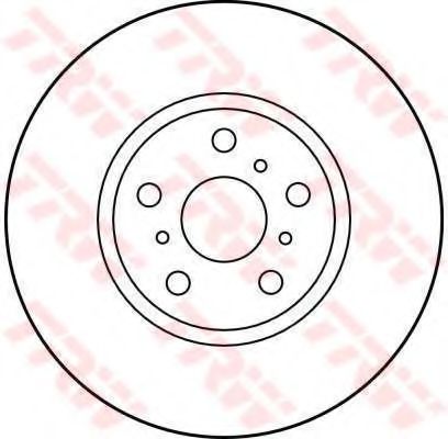 спирачен диск DF3093