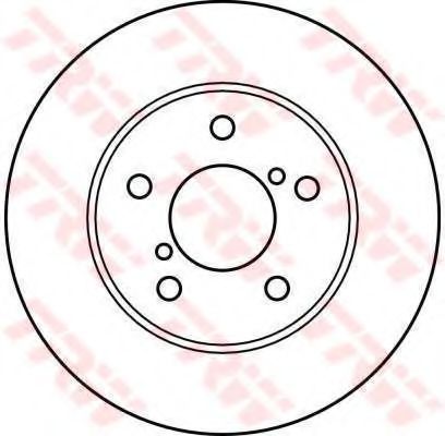 спирачен диск DF4013