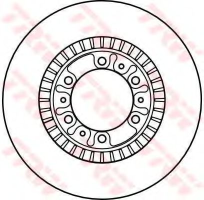 спирачен диск DF4077