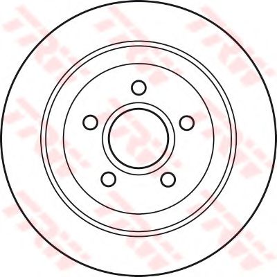 спирачен диск DF4875