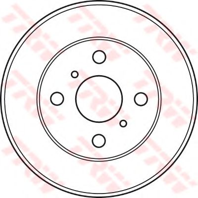 спирачен диск DF4884
