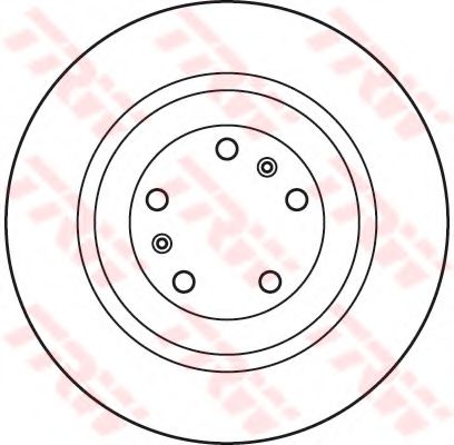 спирачен диск DF4902S