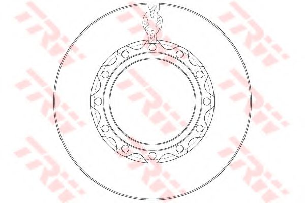 спирачен диск DF5066S