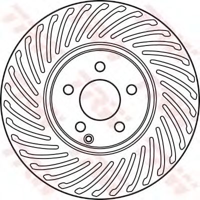 спирачен диск DF6012S