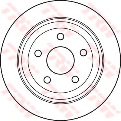 спирачен диск DF6027