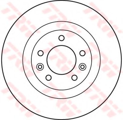 спирачен диск DF6047
