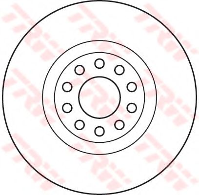 спирачен диск DF6060S