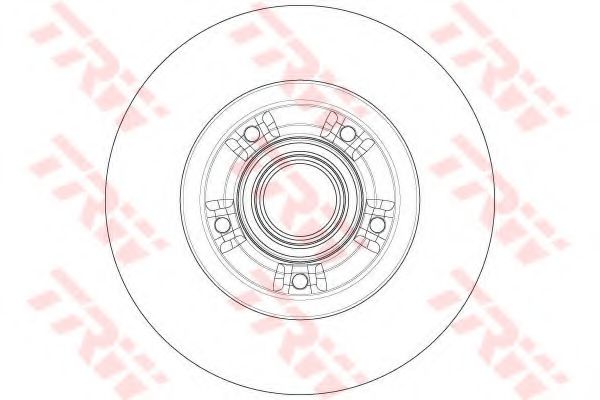 спирачен диск DF6203BS