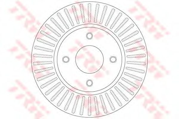 спирачен диск DF6249