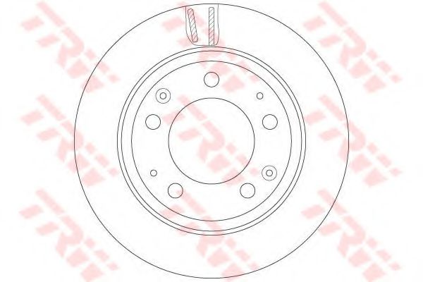 спирачен диск DF6280S