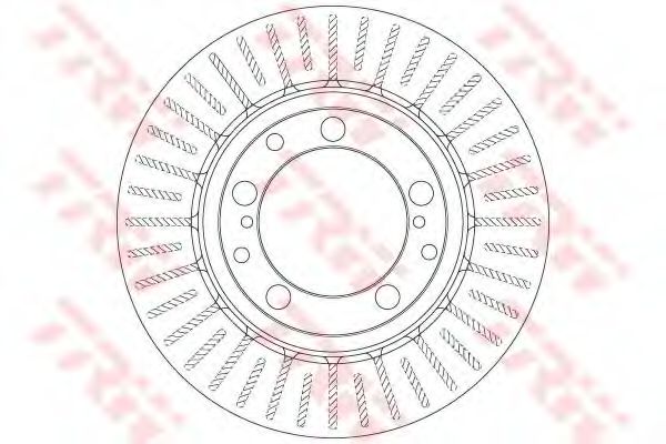 спирачен диск DF6336