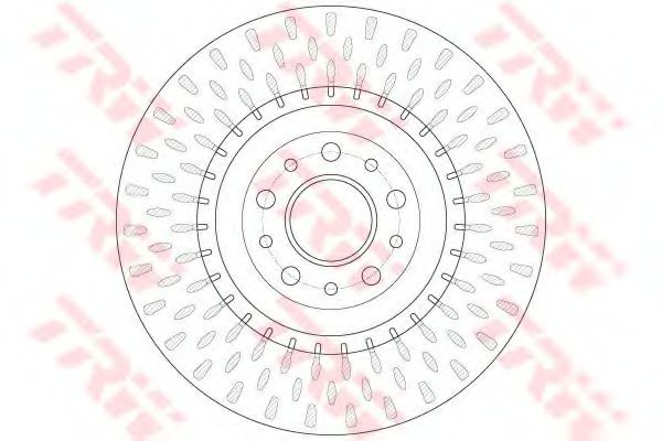 спирачен диск DF6424