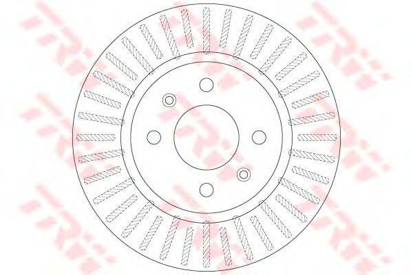 спирачен диск DF6431