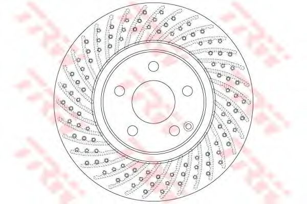 спирачен диск DF6477