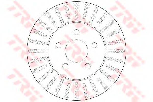 спирачен диск DF6491