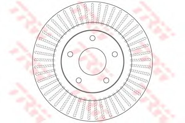 спирачен диск DF6533